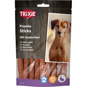 Лакомство за кучета - пръчици със заешко месо, 100 грама - Trixie Sticks with rabbit